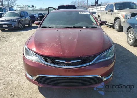 2016 Chrysler 200 Limited z USA, uszkodzony, nr VIN 1C3CCCAB0GN168115